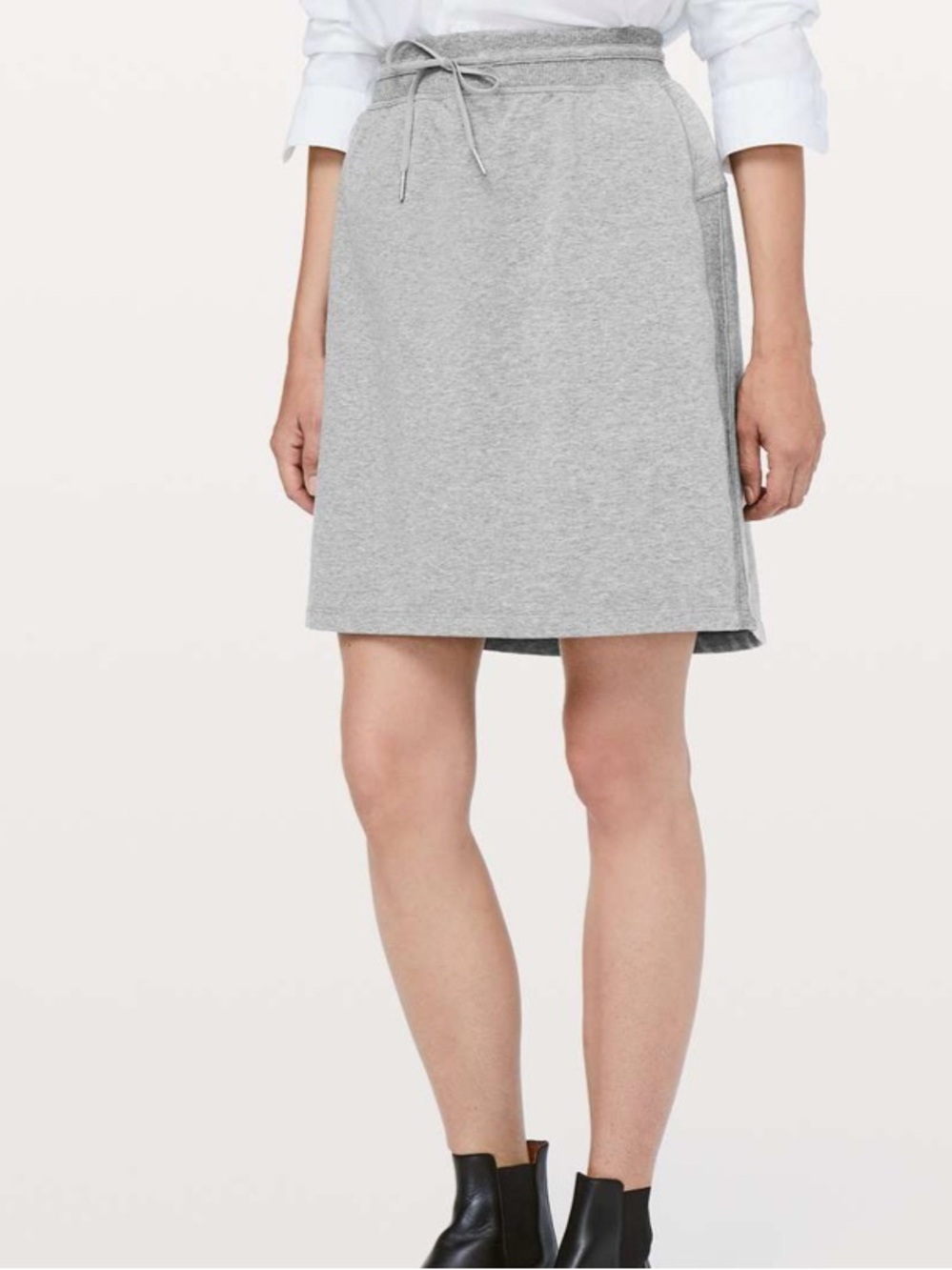 Lululemon Start Anew Skirt 21” – Heathered Grey – Size 6